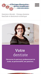 Mobile Screenshot of dentistenicolet.com